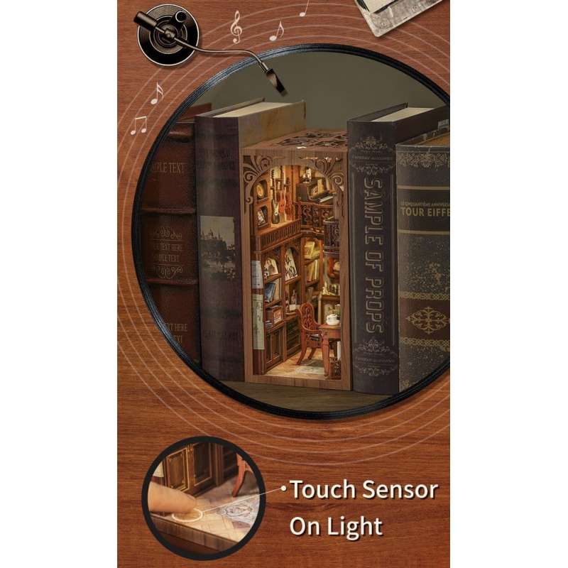SPOTT-GR Book Nook The Secret Rhythm - Διόραμα με Διαστάσεις 23 x 11cm