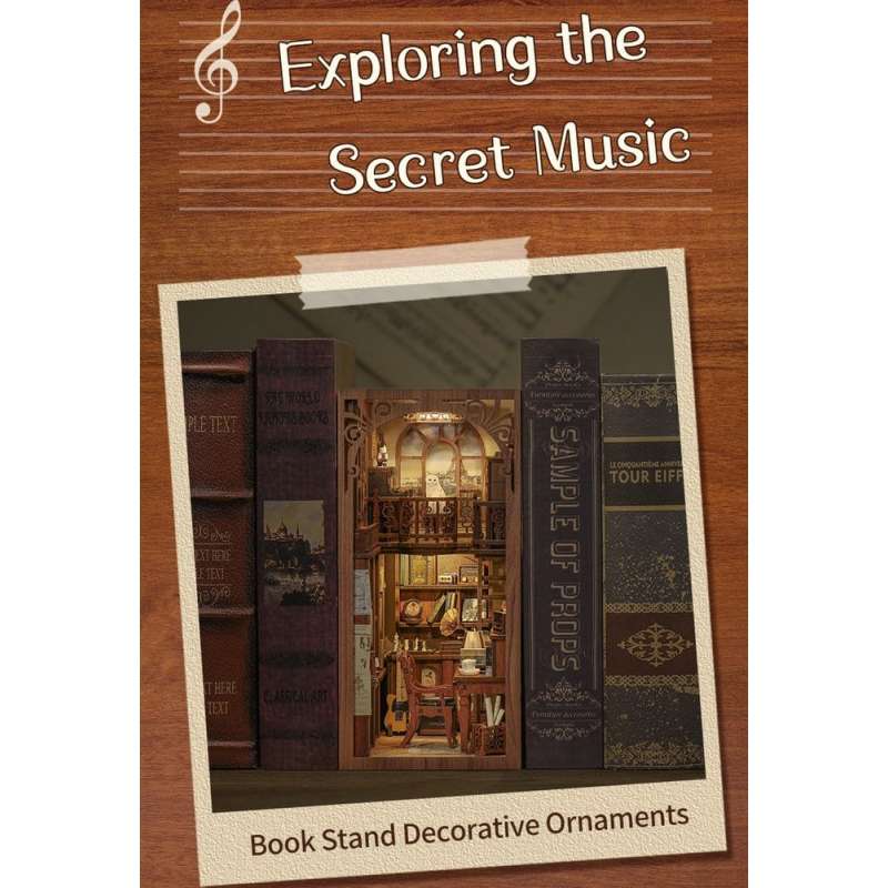 SPOTT-GR Book Nook The Secret Rhythm - Διόραμα με Διαστάσεις 23 x 11cm