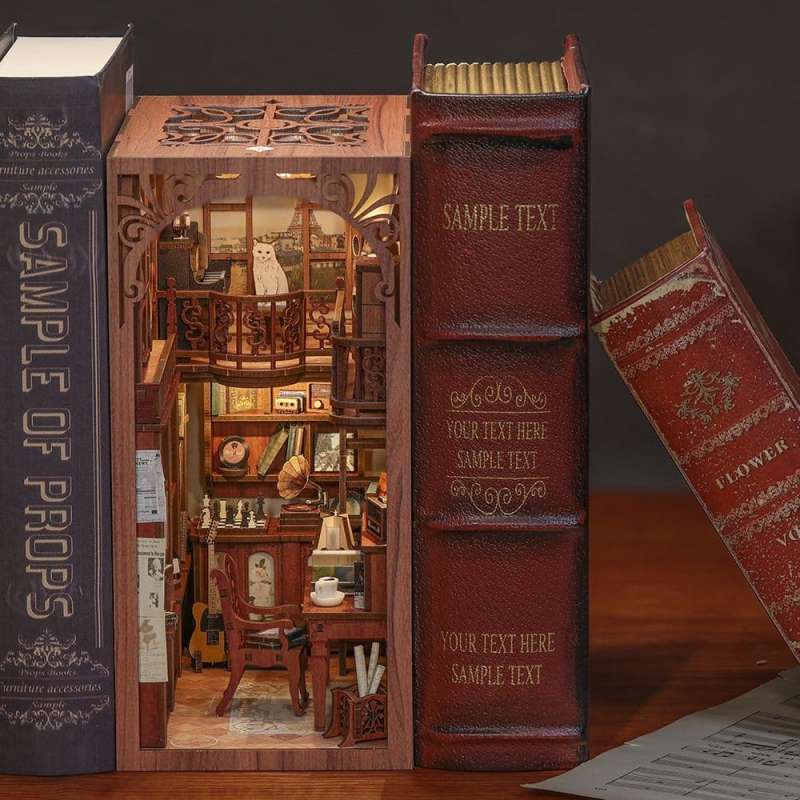 SPOTT-GR Book Nook The Secret Rhythm - Διόραμα με Διαστάσεις 23 x 11cm