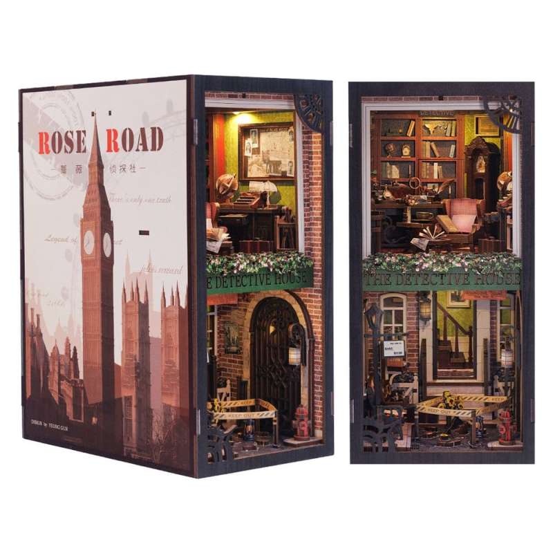 SPOTT-GR Book Nook Rose Detective Agency - Διόραμα με Διαστάσεις 23 x 11cm
