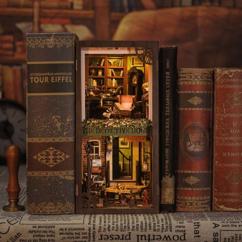 SPOTT-GR Book Nook Rose Detective Agency - Διόραμα με Διαστάσεις 23 x 11cm