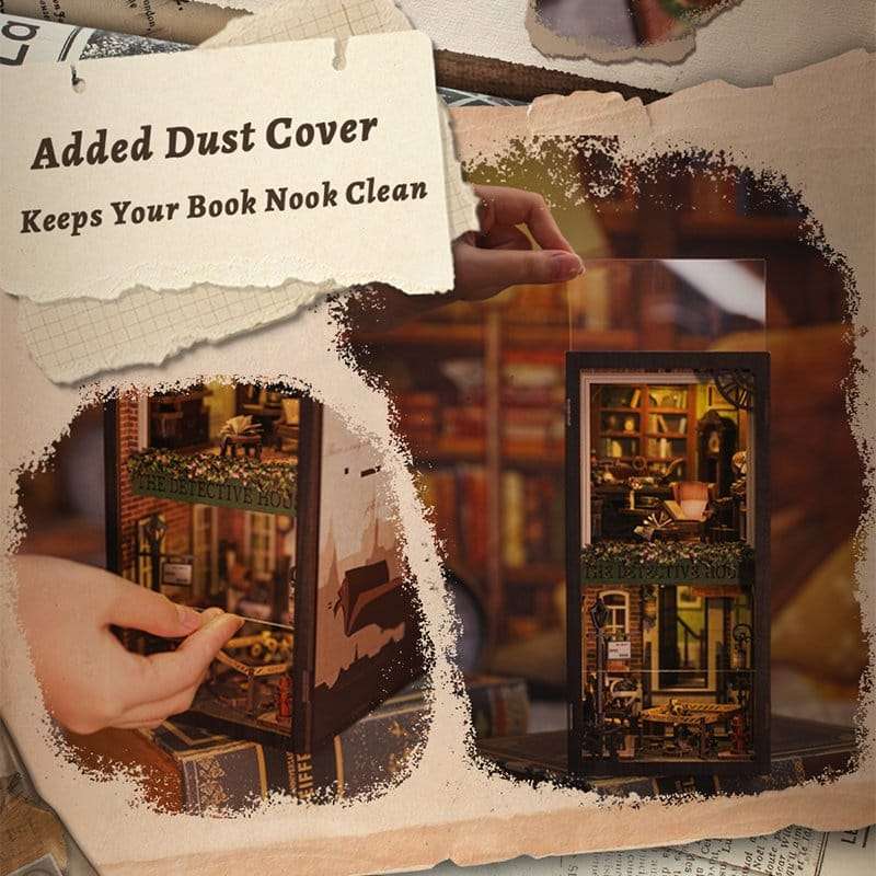 SPOTT-GR Book Nook Rose Detective Agency - Διόραμα με Διαστάσεις 23 x 11cm