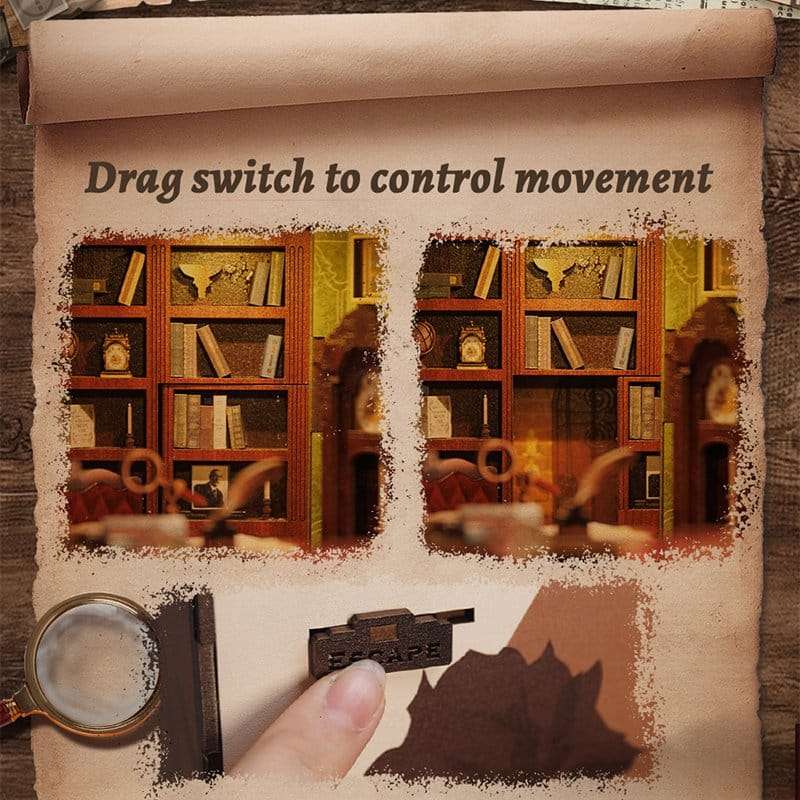 SPOTT-GR Book Nook Rose Detective Agency - Διόραμα με Διαστάσεις 23 x 11cm