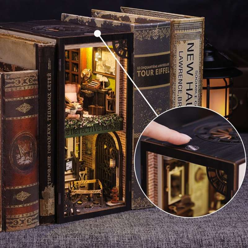 SPOTT-GR Book Nook Rose Detective Agency - Διόραμα με Διαστάσεις 23 x 11cm