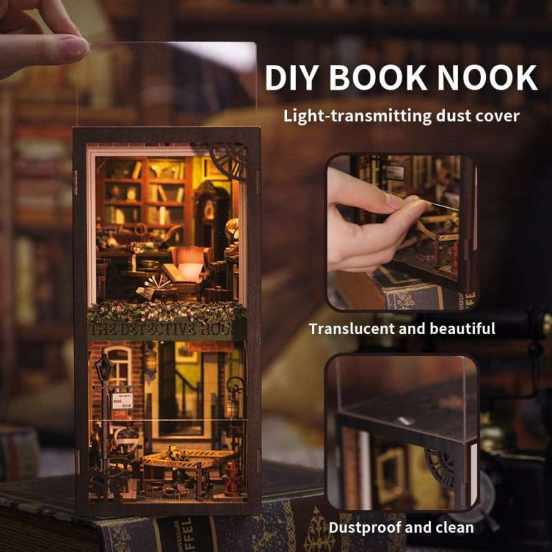 SPOTT-GR Book Nook Rose Detective Agency - Διόραμα με Διαστάσεις 23 x 11cm