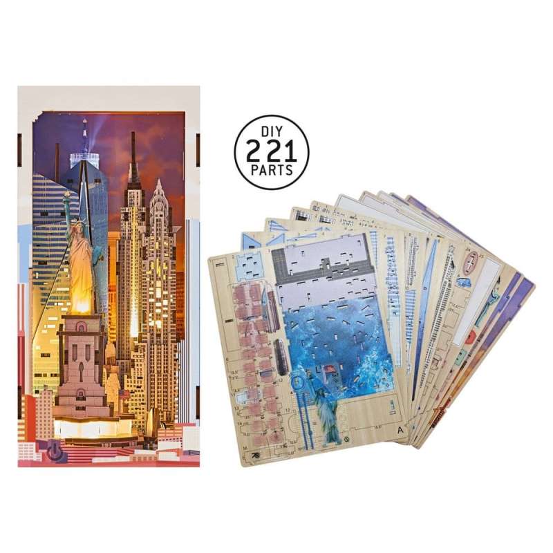 SPOTT-GR Revell Tiny Adventures Book Nook - Διόραμα New York με Ύψος 18cm