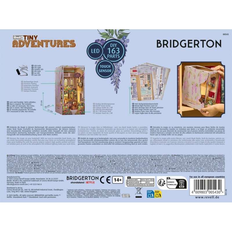 SPOTT-GR Bridgerton Tiny Adventures Book Nook - Διόραμα Into the Light με Ύψος 18cm