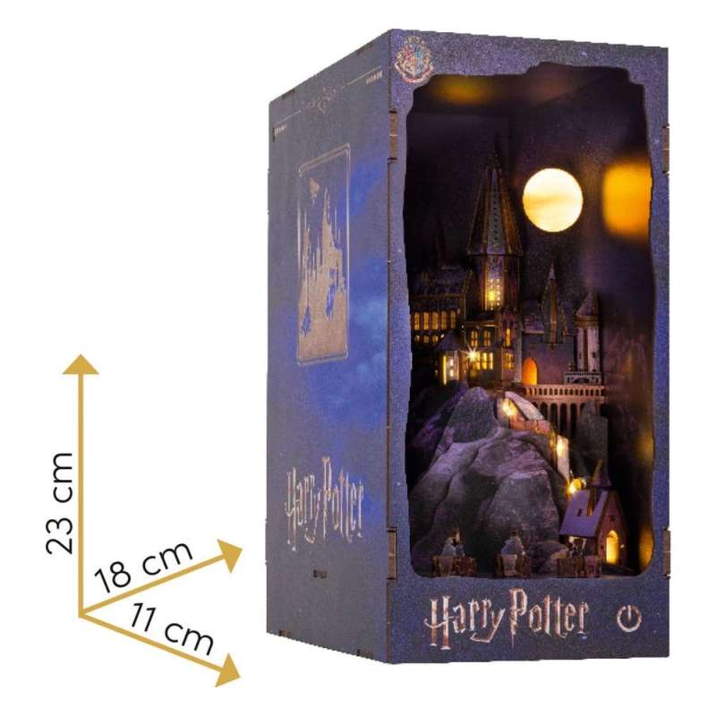 SPOTT-GR Harry Potter Tiny Adventures Book Nook - Διόραμα Hogwarts Castle με Ύψος 18cm