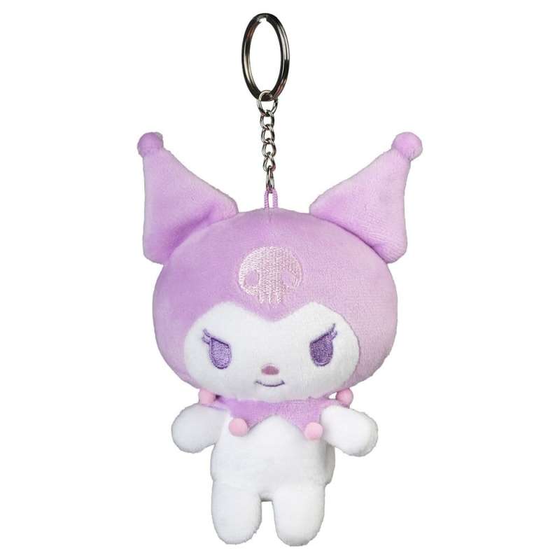 SPOTT-GR Sanrio - Λούτρινο Μπρελόκ Kuromi Kawaii με Ύψος 12cm