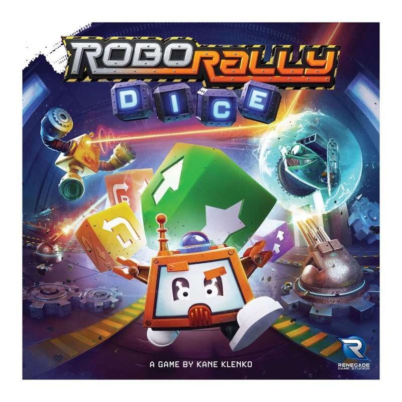 SPOTT-GR Robo Rally Dice Game Robo Rally Dice (Αγγλική Έκδοση)