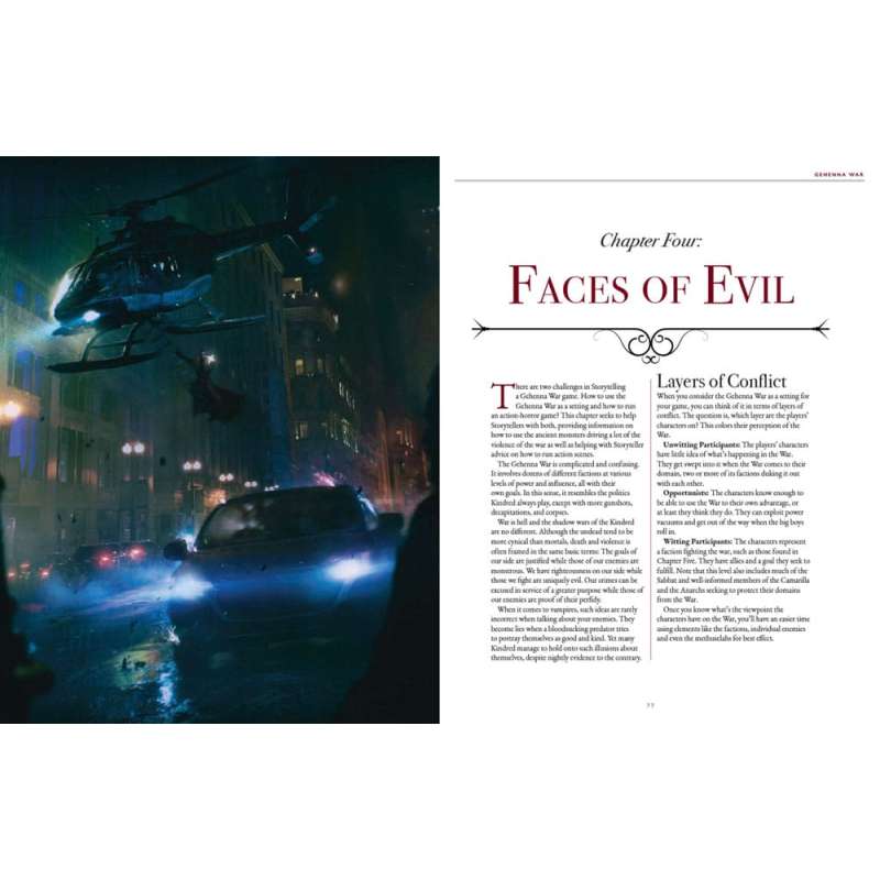 SPOTT-GR Vampire: The Masquerade 5th Edition - RPG Βιβλίο Κανόνων (Core Rulebook) Gehenna War Sourcebook (Αγγλική Έκδοση)