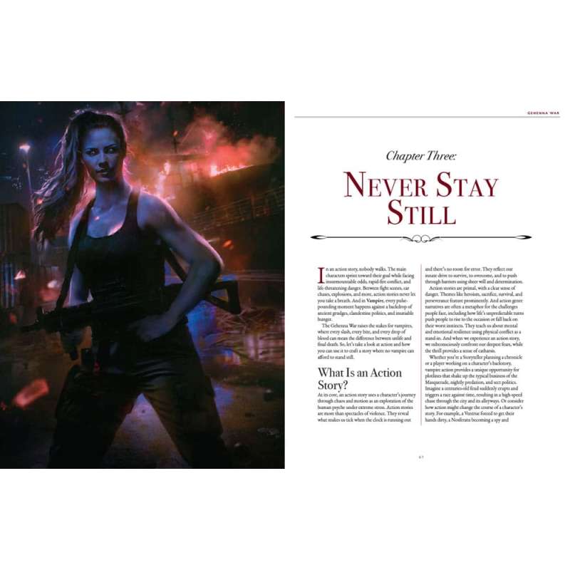 SPOTT-GR Vampire: The Masquerade 5th Edition - RPG Βιβλίο Κανόνων (Core Rulebook) Gehenna War Sourcebook (Αγγλική Έκδοση)