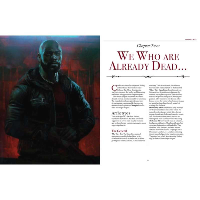 SPOTT-GR Vampire: The Masquerade 5th Edition - RPG Βιβλίο Κανόνων (Core Rulebook) Gehenna War Sourcebook (Αγγλική Έκδοση)