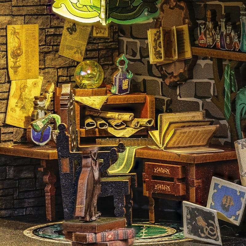 SPOTT-GR Book Nook - Κιτ Μοντελισμού Darkness Common Room με Διαστάσεις 23 x 11cm