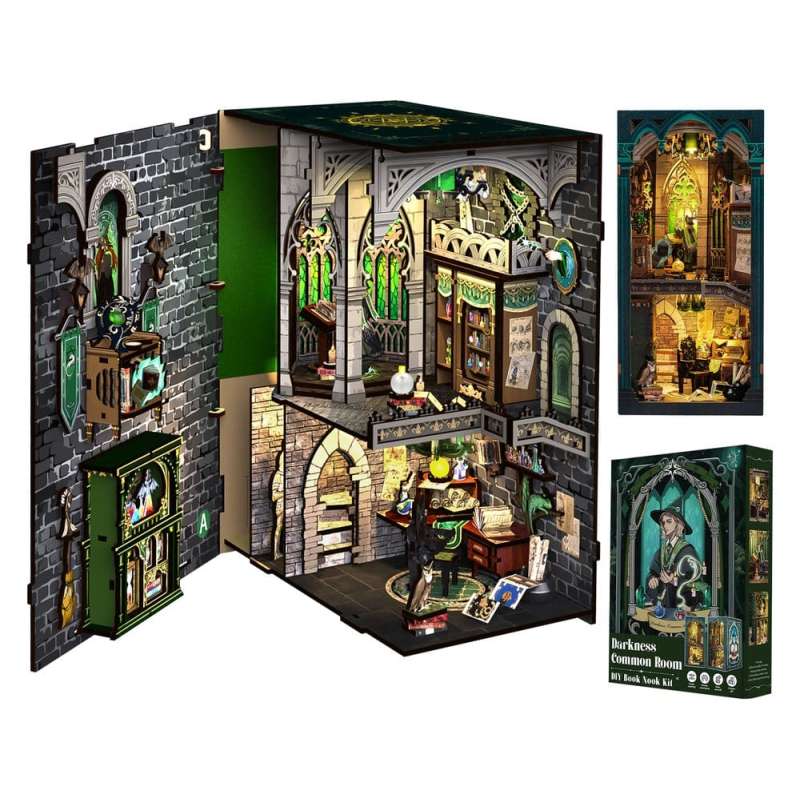 SPOTT-GR Book Nook - Κιτ Μοντελισμού Darkness Common Room με Διαστάσεις 23 x 11cm