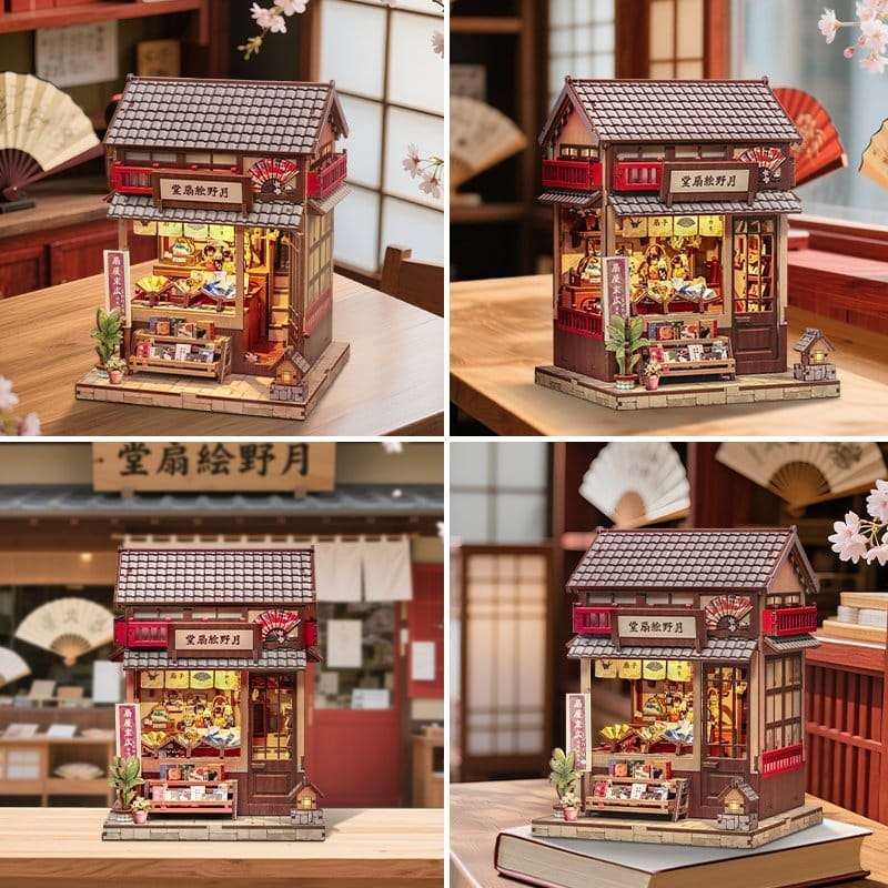 SPOTT-GR Miniature House - Κιτ Μοντελισμού Tsukino Eogi-dou με Διαστάσεις 19 x 14cm