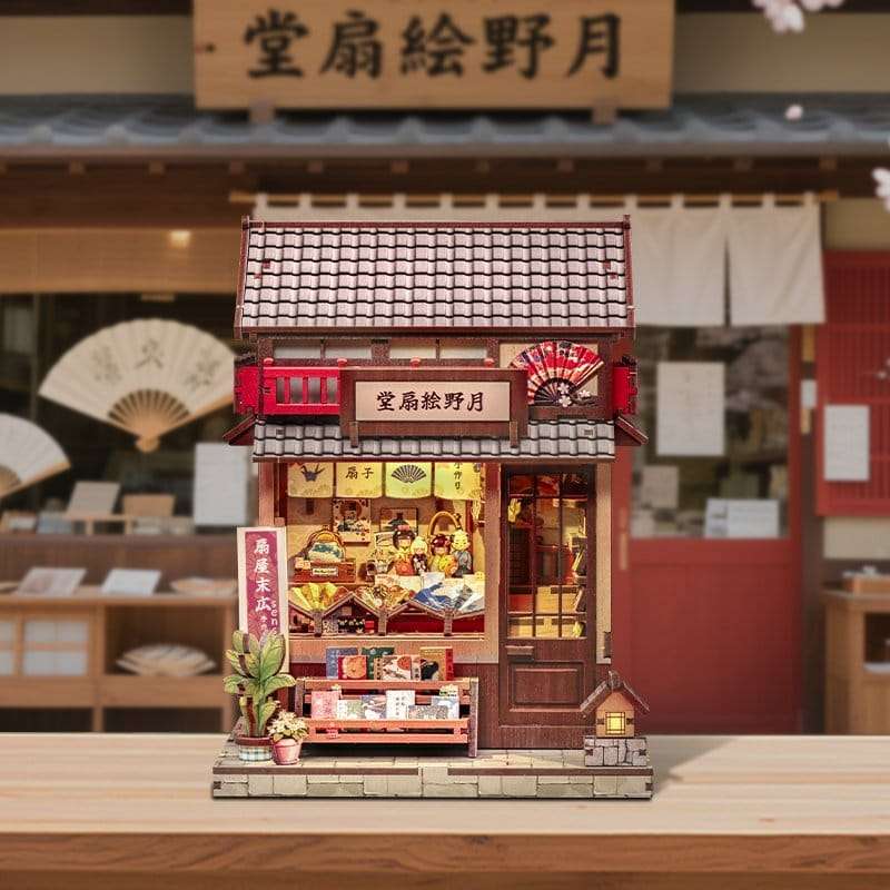 SPOTT-GR Miniature House - Κιτ Μοντελισμού Tsukino Eogi-dou με Διαστάσεις 19 x 14cm