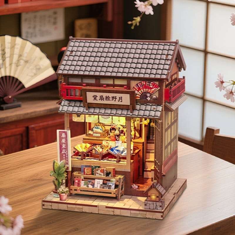 SPOTT-GR Miniature House - Κιτ Μοντελισμού Tsukino Eogi-dou με Διαστάσεις 19 x 14cm