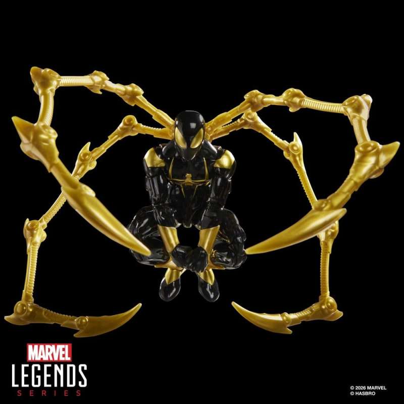SPOTT-GR Spider-Man Marvel Legends - Φιγούρα Δράσης Iron Spider (Aaron Davis) με Ύψος 15cm