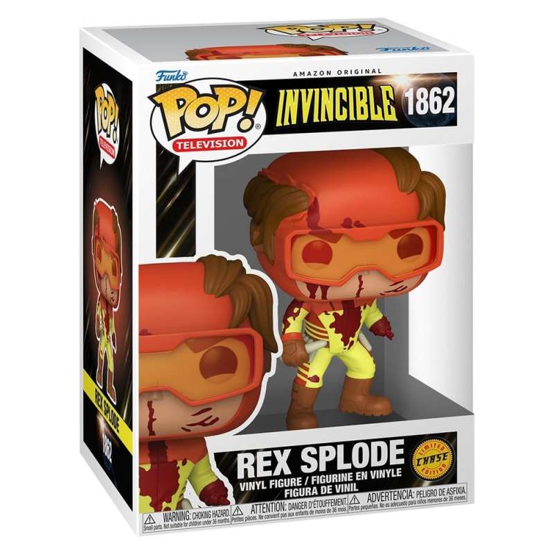 SPOTT-GR Invincible 2 POP! - Φιγούρες Βινυλίου Rex Splode with Chase με Ύψος 9cm Σετ (Σετ 6 Τεμάχια)