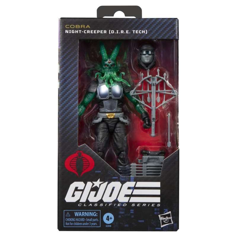 SPOTT-GR G.I. Joe Classified Series - Φιγούρα Δράσης #202 Night-Creeper (D.I.R.E. Tech) με Ύψος 15cm