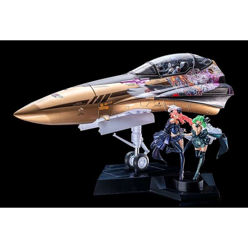 SPOTT-GR Macross Frontier - Φιγούρα Μοντελισμού PLAMAX MF-98: Minimum Factory Fighter Nose Collection YF-29 Galaxy Set με Ύψος 34cm