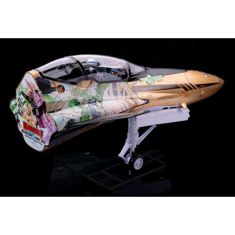 SPOTT-GR Macross Frontier - Φιγούρα Μοντελισμού PLAMAX MF-98: Minimum Factory Fighter Nose Collection YF-29 Galaxy Set με Ύψος 34cm