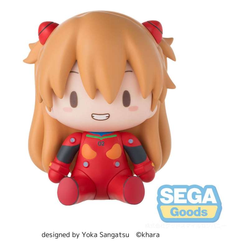 SPOTT-GR Evangelion: New Theatrical Edition Fuwa Petit Chibi - Φιγούρα Asuka Plug Suit με Ύψος 8cm