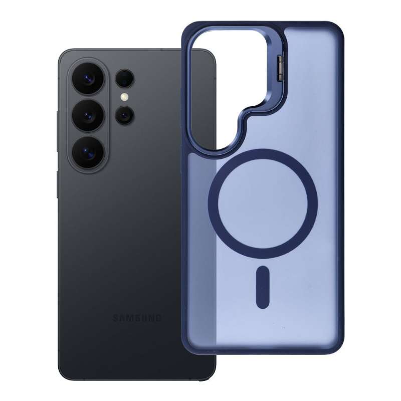 SPOTT-GR Θήκη για Samsung Galaxy S26 Ultra Forcell F-Protect Shadow Stand Premium με Υποστήριξη MagSafe σε Μπλε Χρώμα