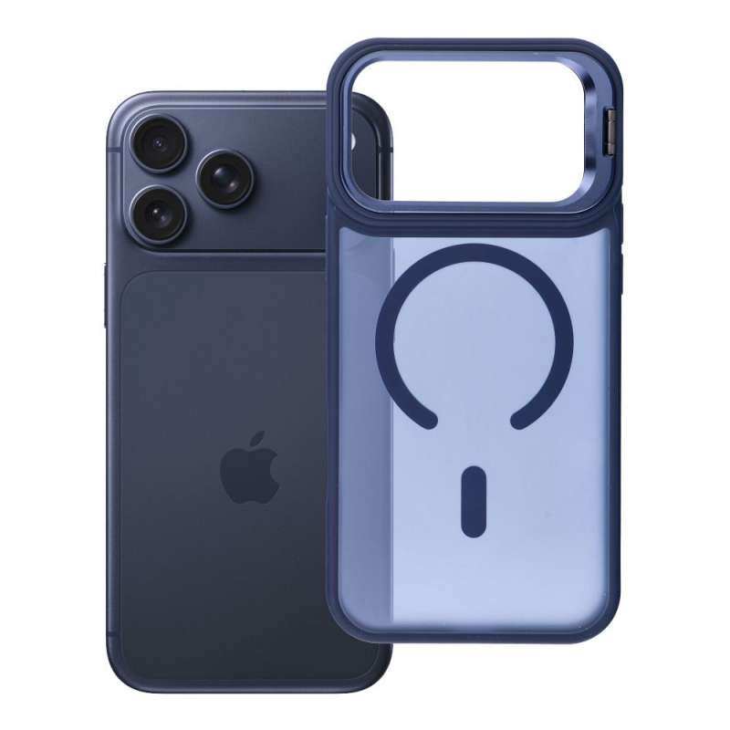 SPOTT-GR Forcell F-Protect Shadow Stand Premium - Θήκη για Apple iPhone 17 Pro Max με Υποστήριξη MagSafe σε Μπλε Χρώμα
