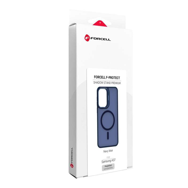 SPOTT-GR Forcell F-Protect Shadow Stand Premium - Θήκη για Samsung Galaxy A57 με Υποστήριξη MagSafe σε Μπλε Χρώμα