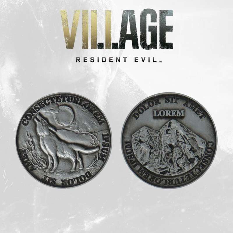 SPOTT-GR Resident Evil VIII - Συλλεκτικό Κέρμα Currency Limited Edition
