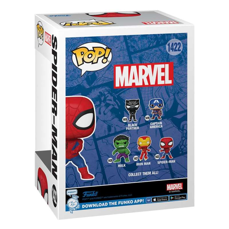 SPOTT-GR Marvel New Classics POP! - Φιγούρα Βινυλίου Spider-Man με Ύψος 9cm