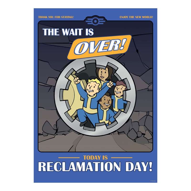 SPOTT-GR Fallout - Art Print Reclamation Day Limited Edition 42 x 30cm