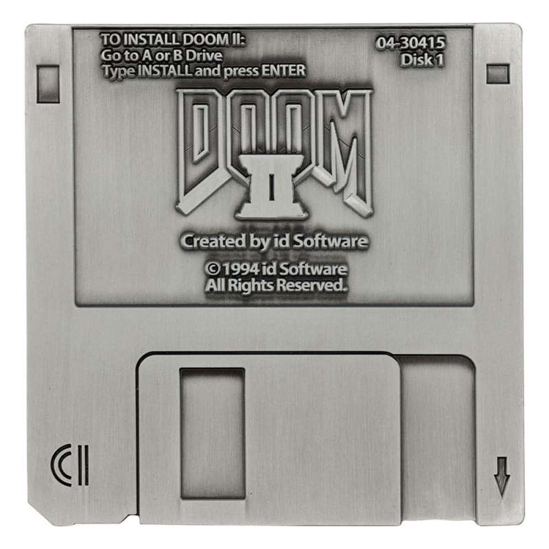 SPOTT-GR Doom 2 - Ρέπλικα Arena Floppy Disk Limited Edition