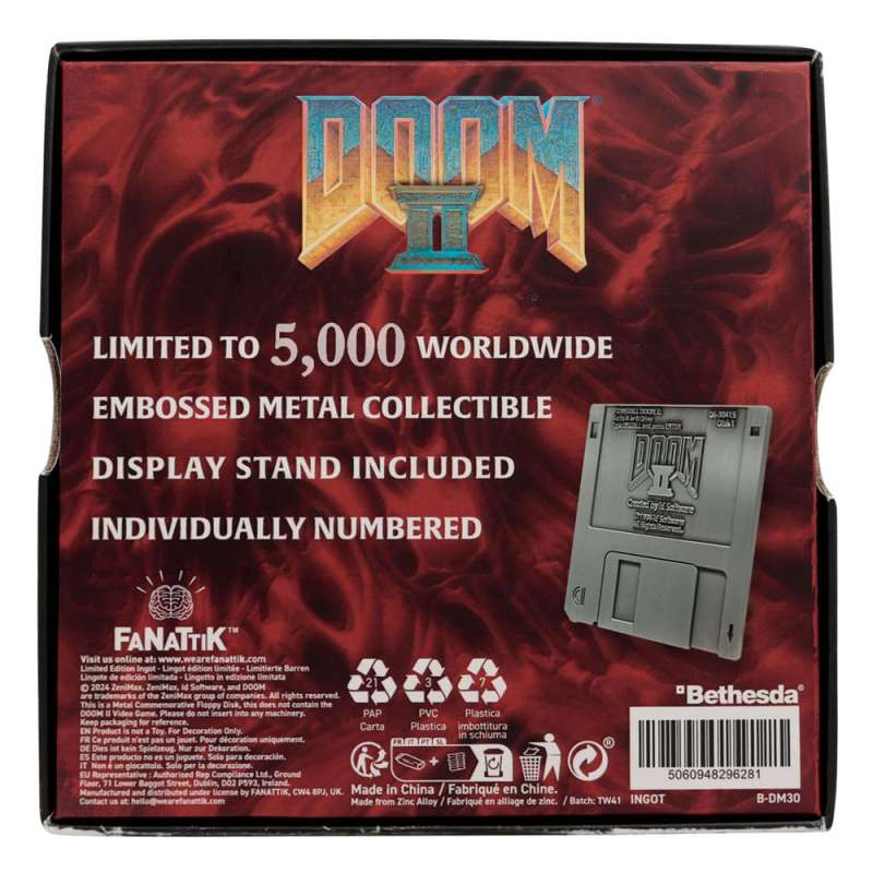 SPOTT-GR Doom 2 - Ρέπλικα Arena Floppy Disk Limited Edition