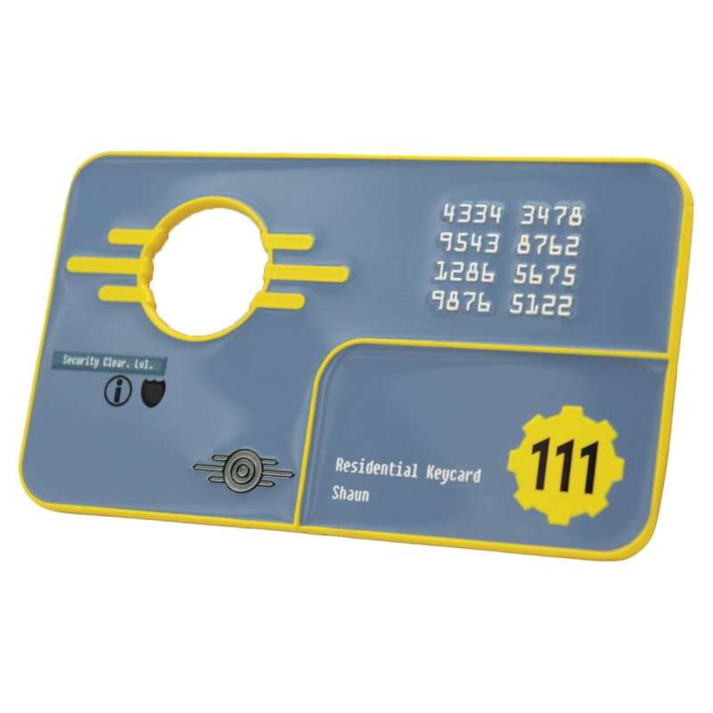 SPOTT-GR Fallout - Ρέπλικα Security Keycard Vault 111 Limited Edition με Ύψος 11cm
