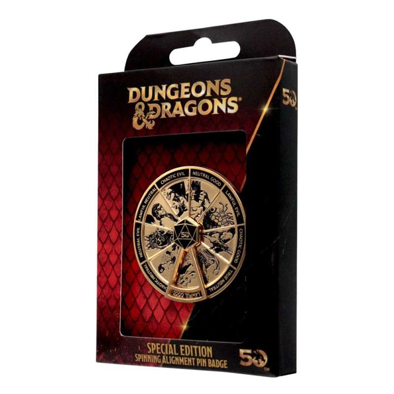 SPOTT-GR Dungeons & Dragons - Κονκάρδα Alignment Spinner Coloured Limited Edition