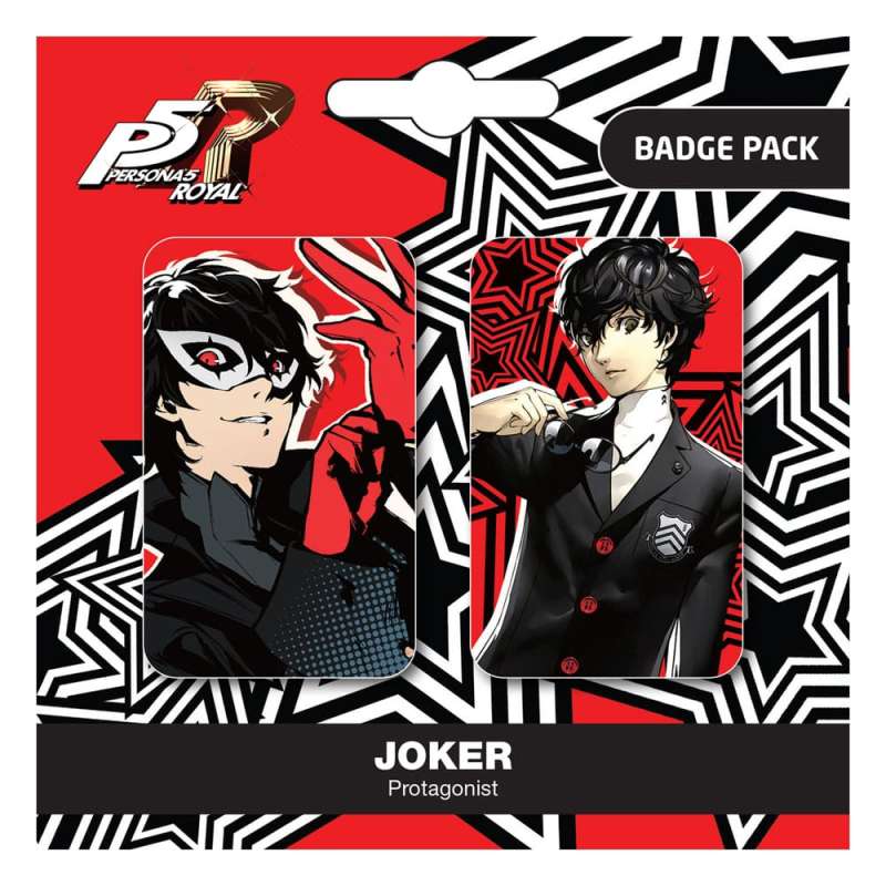 SPOTT-GR Persona 5 - Κονκάρδες Royal Pin Badges Set A (2-Pack)