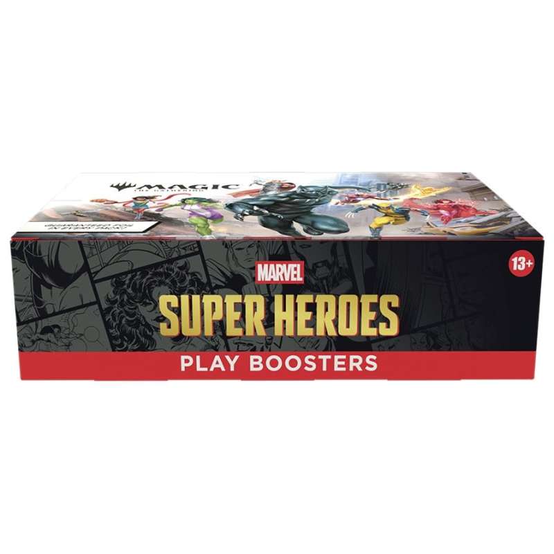 SPOTT-GR Magic the Gathering Marvel Super Heroes Play Booster Display (Σετ 30 Τεμάχια) (Αγγλική Έκδοση)