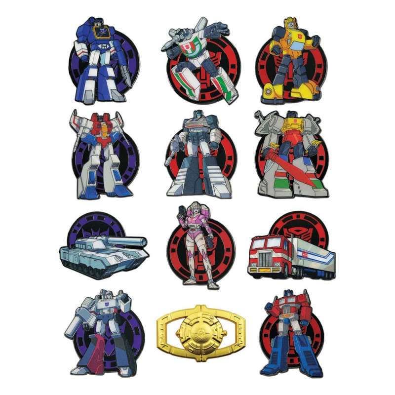 SPOTT-GR Transformers - Κονκάρδες Mystery Display (Σετ 12 Τεμάχια)