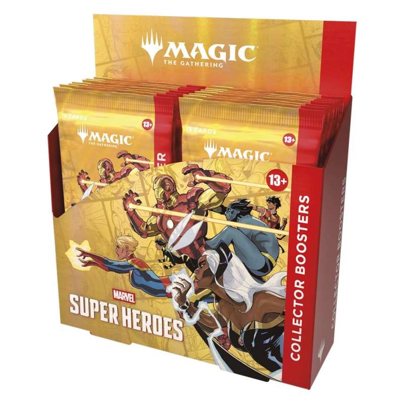 SPOTT-GR Magic the Gathering Marvel Super Heroes Collector Booster Display (Σετ 12 Τεμάχια) (Αγγλική Έκδοση)