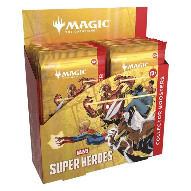 SPOTT-GR Magic the Gathering Marvel Super Heroes Collector Booster Display (Σετ 12 Τεμάχια) (Αγγλική Έκδοση)