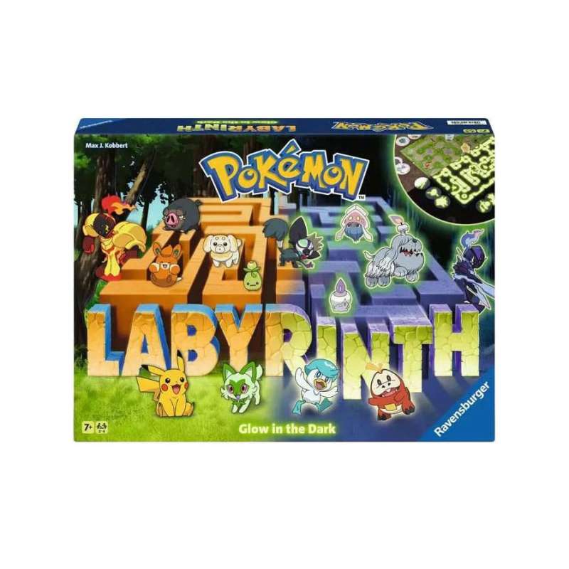 SPOTT-GR Pokémon Επιτραπέζιο Παιχνίδι Labyrinth Glow in the Dark