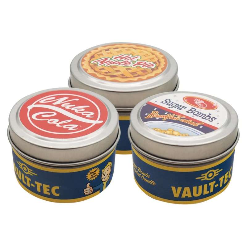 SPOTT-GR Fallout - Διακοσμητικά Κεριά Vault Dweller's με Ύψος 6cm (3-Pack)
