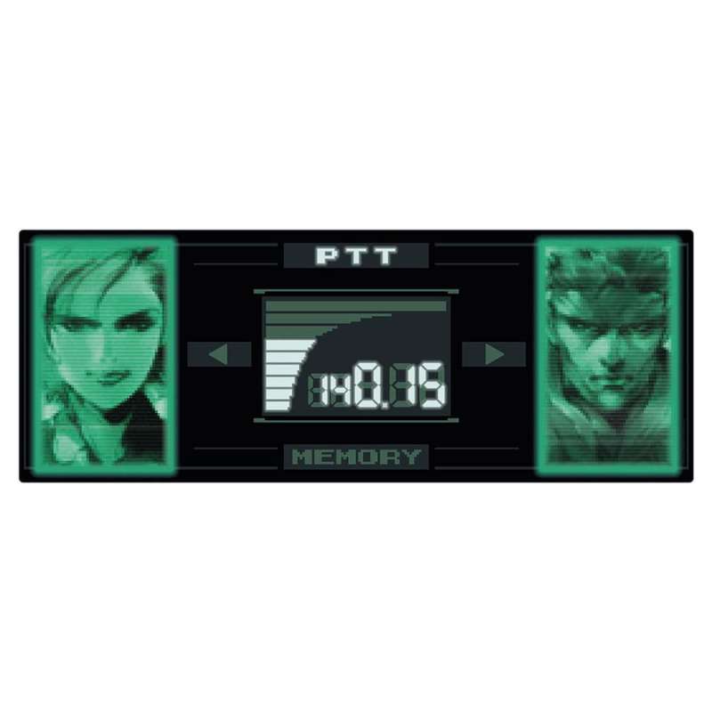 SPOTT-GR Metal Gear Solid - Mouse Pad Snake x Raiden Limited Edition με Διάσταση 800 x 300mm Σετ με Σουβέρ σε Μαύρο Χρώμα