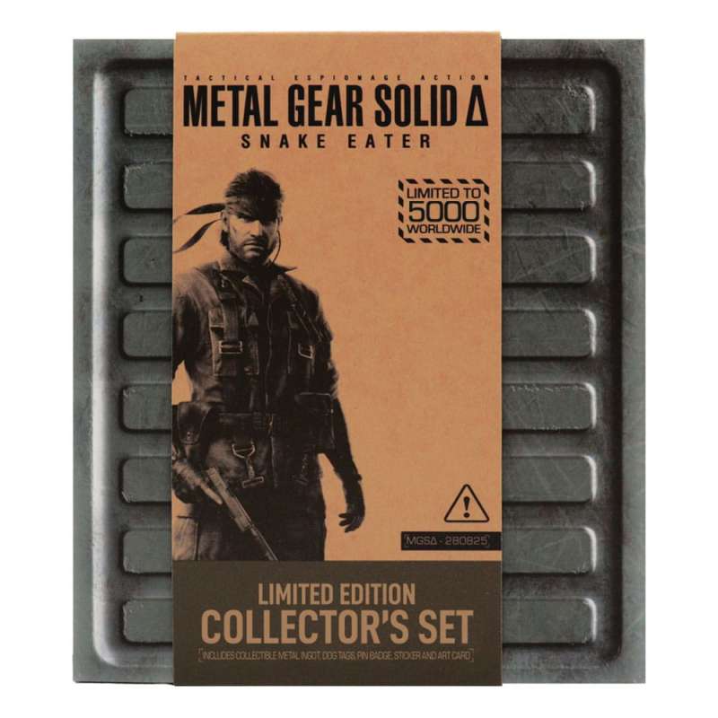 SPOTT-GR Metal Gear Solid Premium - Σετ Κονκάρδες Delta Collectors Limited Edition