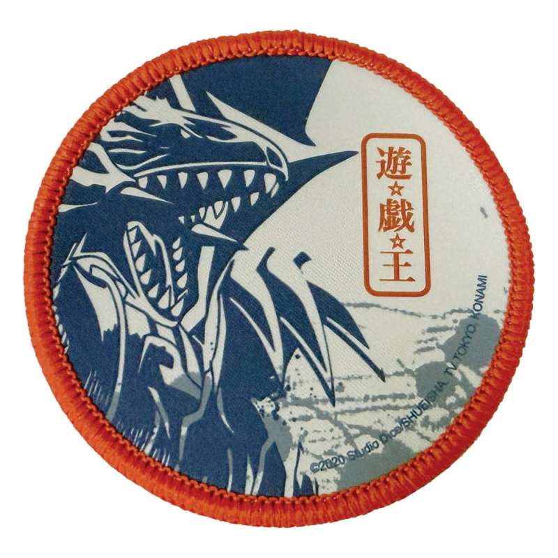 SPOTT-GR Yu-Gi-Oh! - Mouse Pad Blue-Eyes White Dragon με Διάσταση 800 x 300mm Σετ με Σουβέρ σε Μπεζ Χρώμα