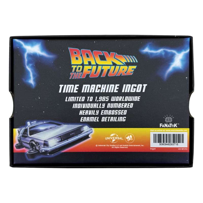 SPOTT-GR Back To The Future - Ρέπλικα 40th Anniversary Time Circuits Limited Edition