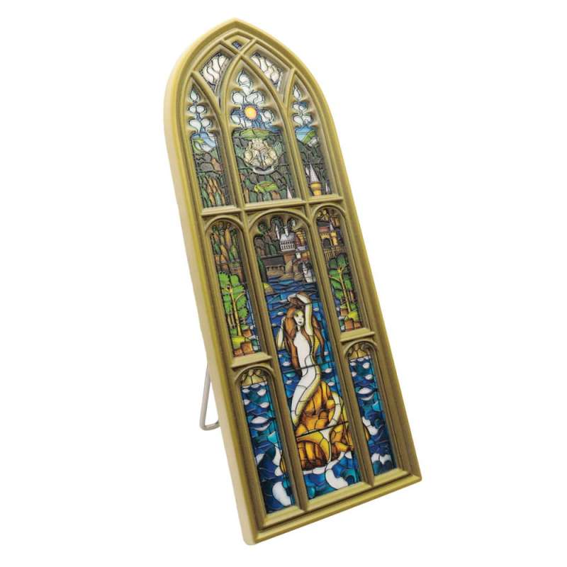 SPOTT-GR Harry Potter Resin Plaque Mermaid Stained Glass Window